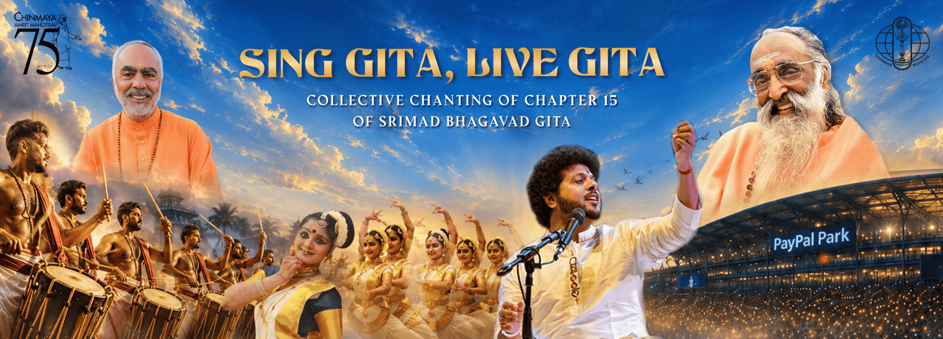 Sing Gita, Live Gita — Programme banner